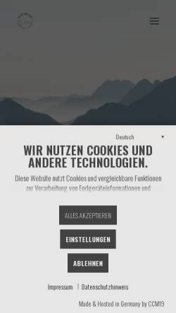 Vorschau der mobilen Webseite berge-im-kopf.com, Berge im Kopf