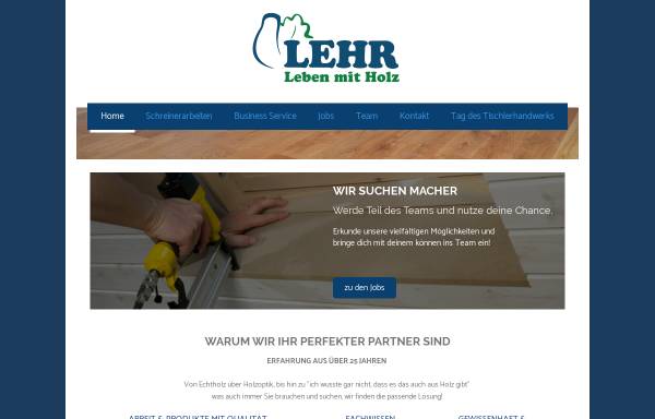 Lehr - Leben mit Holz