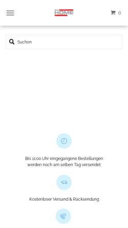 Vorschau der mobilen Webseite www.abchome.shop, abc HOME