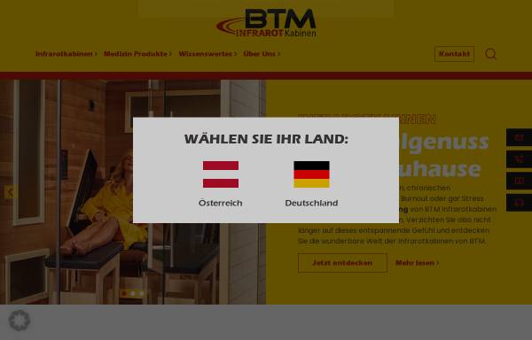 BTM Infrarotkabinen Österreich