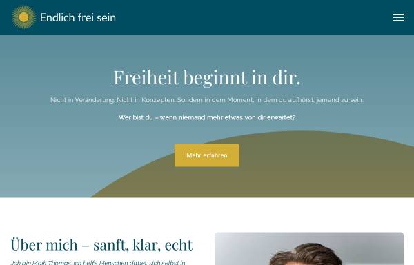 Endlich frei sein