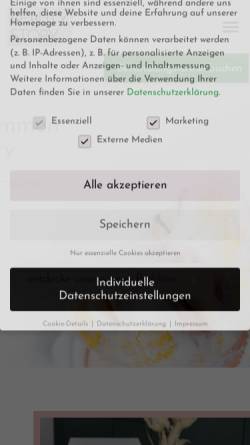 Vorschau der mobilen Webseite www.beautystoryfreiburg.de, Beauty Story