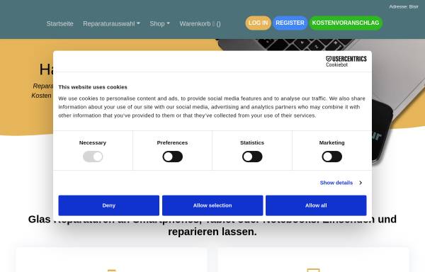 Handy Glasreparatur