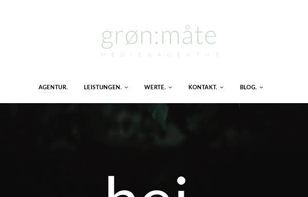 grönmate Werbeagentur