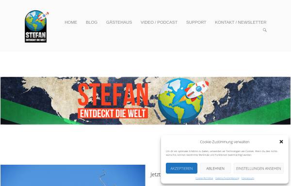 Stefan entdeckt die Welt.