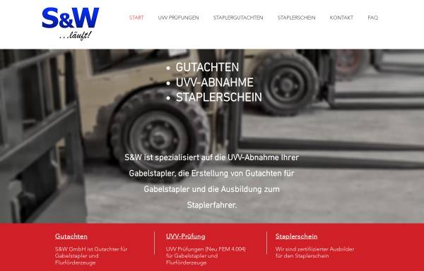 S&W GmbH Sachverständiger für Gabelstapler