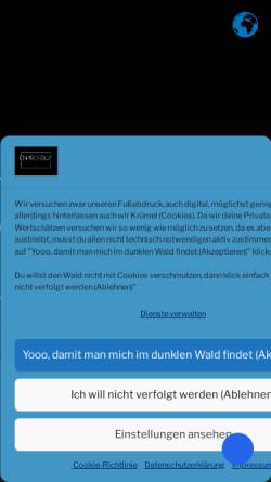 Vorschau der mobilen Webseite www.environdly.com, Environdly e.U.