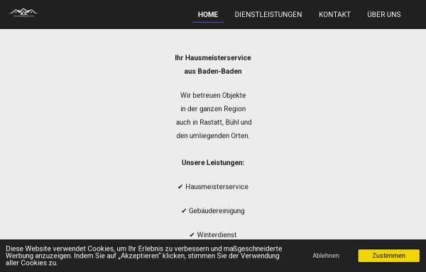 As Hausmeisterservice