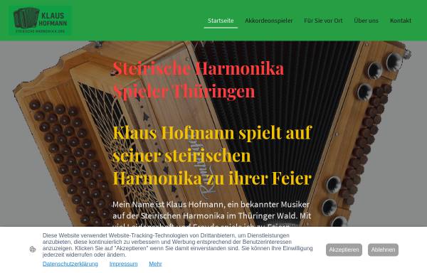 Alleinunterhalter Klaus Hofmann
