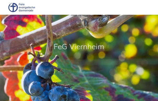Vorschau von www.feg-viernheim.de, Freie evangelische Gemeinde