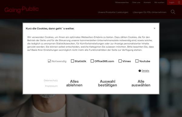 GOING PUBLIC! Akademie für Finanzberatung AG & Co. KG