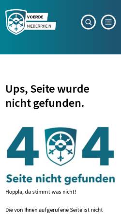 Vorschau der mobilen Webseite www.voerde.de, FDP Voerde