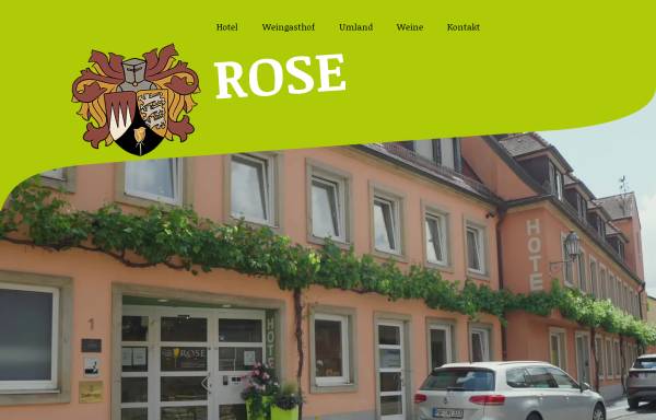 Vorschau von www.rose-volkach.de, Weigasthof Rose