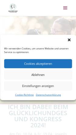 Vorschau der mobilen Webseite hundeschule-voelkersweiler.de, Hundeschule Voelkersweiler - Rahel Wienecke