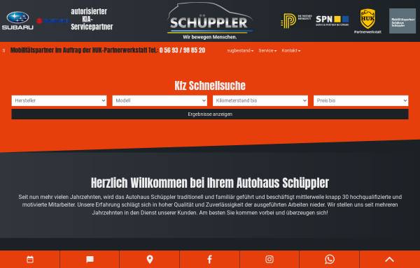 Vorschau von www.autohaus-schueppler.de, Autohaus Schüppler