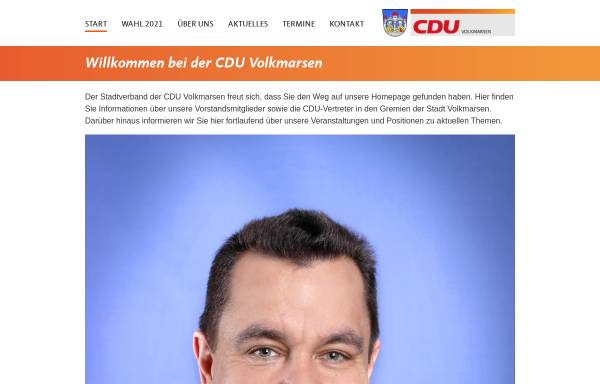 Vorschau von www.cdu-volkmarsen.de, CDU Volkmarsen