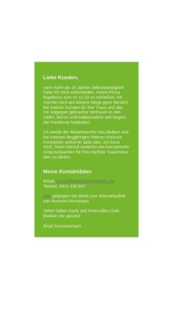 Vorschau der mobilen Webseite www.bigeltours.de, Bigeltours