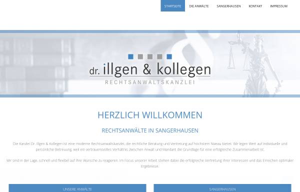 Vorschau von www.dr-illgen.de, Rechtsanwaltskanzlei Dr. Illgen & Kollegen