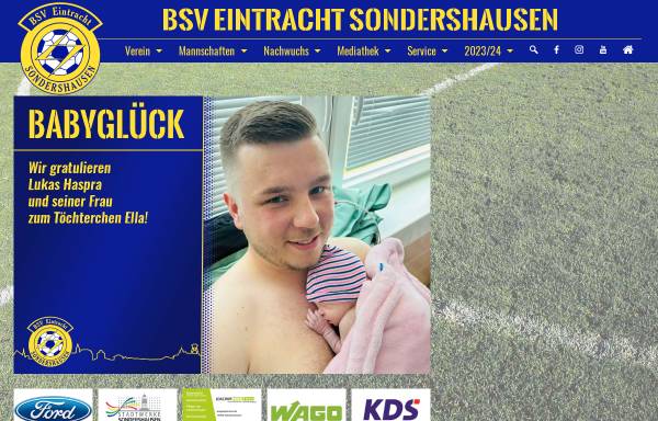 Vorschau von eintracht-sondershausen.de, BSV Eintracht Sondershausen e.V.