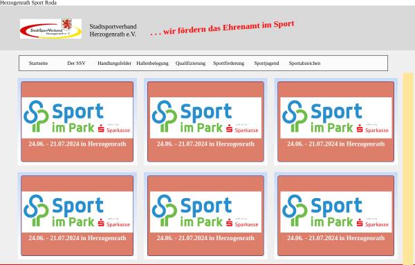 Vorschau von www.stadtsport-herzogenrath.com, Stadtsportverband Herzogenrath e.V.