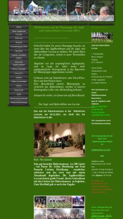 Vorschau der mobilen Webseite www.jbl-loccum.de, Jagd- und Alphorn-Bläser Loccum