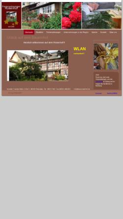 Vorschau der mobilen Webseite www.fewo-rosenhof.de, Ferienwohnung Rosenhof