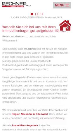 Vorschau der mobilen Webseite www.rechner-immobilien.de, Rechner Immobilien