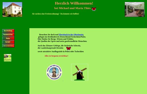 Vorschau von www.mariathies.de, Ferienwohnung Maria Theresia Thies