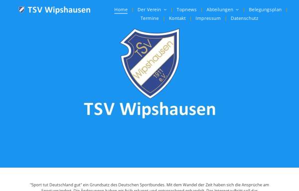 Vorschau von www.tsv-wipshausen.de, Wipshausen