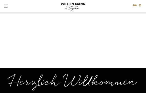 Vorschau von www.wilden-mann.ch, Landgasthof Zum Wilden Mann