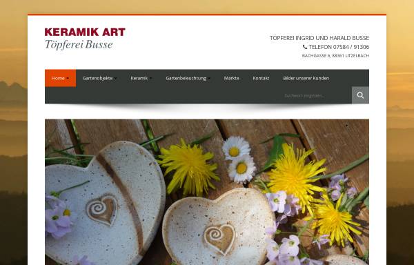Vorschau von keramik-art.de, Töpferei Busse