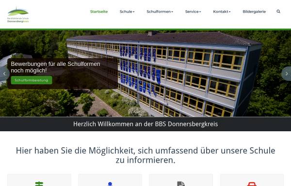 Vorschau von www.bbs-donn.de, Berufsbildende Schule Donnersbergkreis