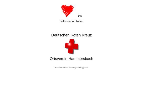 Vorschau von www.drk-hammersbach.de, Deutsches Rotes Kreuz