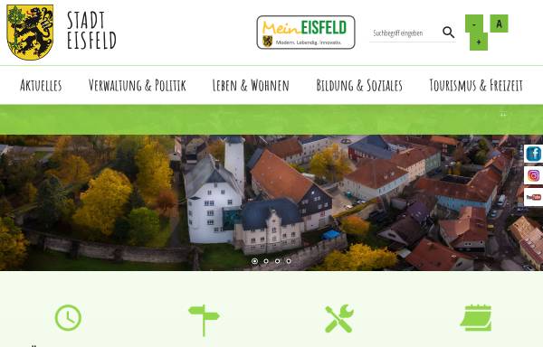 Vorschau von www.stadt-eisfeld.de, Stadt Eisfeld