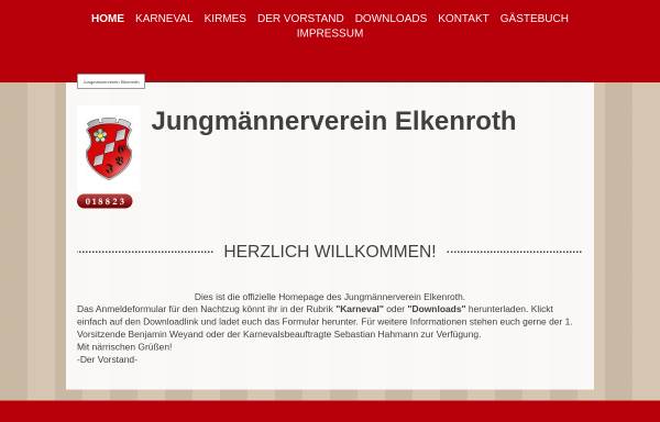 Vorschau von www.jv-e.de, Jungmännerverein Elkenroth