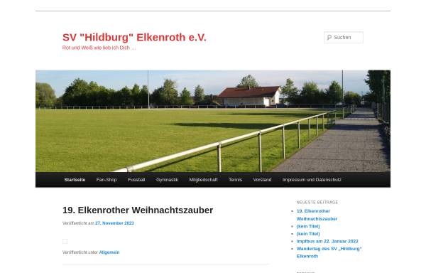 Vorschau von www.sv-hildburg.de, SV Hildburg Elkenroth e.V.