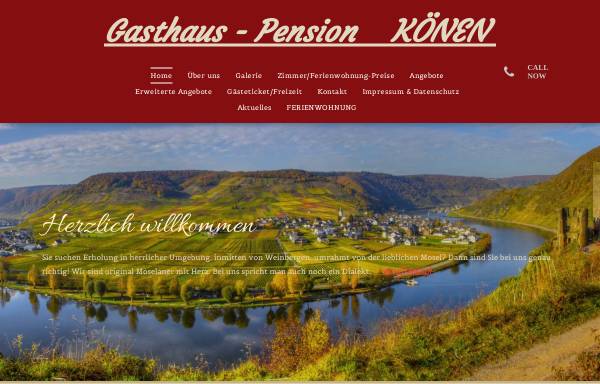 Vorschau von www.gasthaus-koenen.de, Gasthaus Pension Könen