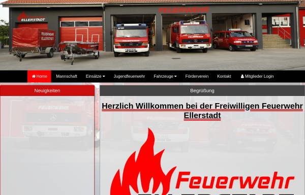 Vorschau von www.feuerwehr-ellerstadt.de, Feuerwehr Ellerstadt