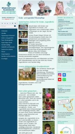 Vorschau der mobilen Webseite www.marienpflege.com, Kinder- und Jugenddorf Mariapflege
