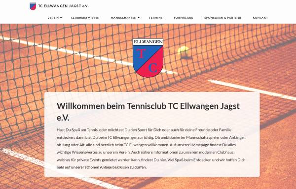 Vorschau von www.tc-ellwangen.de, Tennis-Club Ellwangen e.V