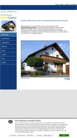 Vorschau der mobilen Webseite www.ferienhaus-guenztal.de, Ferienhaus Günztal Familie Botzenhart