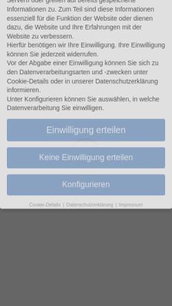 Vorschau der mobilen Webseite haus-tecum.de, Haus Tecum GmbH