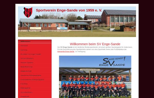 Vorschau von www.sv-enge-sande.de, Sportverein Enge-Sande