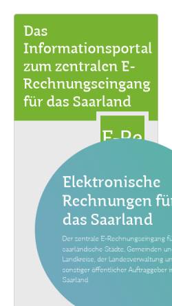 Vorschau der mobilen Webseite www.saarland-kommunal.de, Saarländischer Städte- und Gemeindetag
