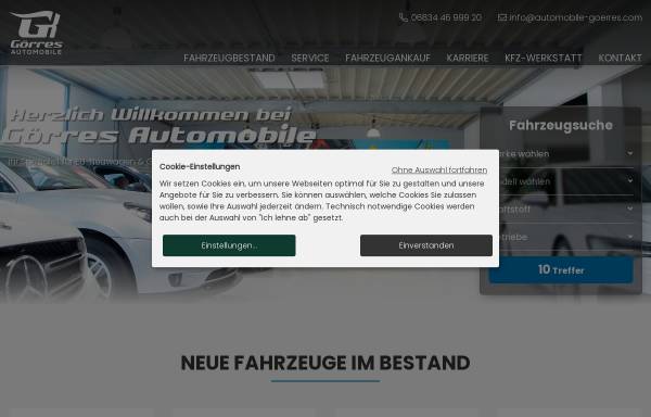 Vorschau von www.automobile-goerres.de, Automobile Görres