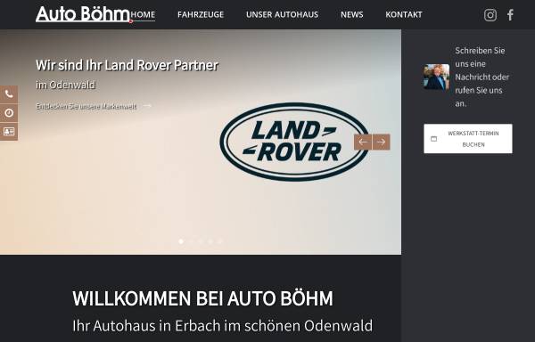 Vorschau von auto-boehm-online.de, Auto Böhm GmbH & Co. KG