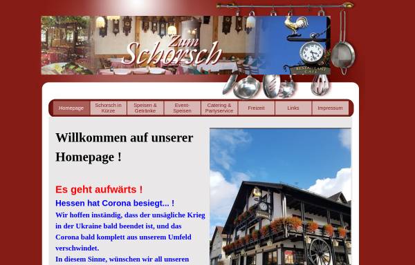 Vorschau von www.zum-schorsch.de, Gasthaus Zum Schorsch