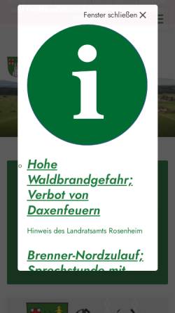 Vorschau der mobilen Webseite www.tuntenhausen.de, Tuntenhausen