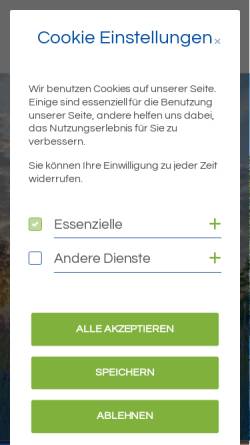 Vorschau der mobilen Webseite www.eriskirch.de, Gemeinde Eriskirch am Bodensee