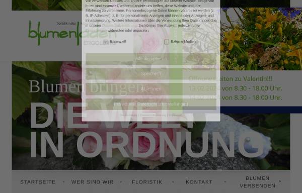 Vorschau von www.blumenladen-ergolding.de, Blumenladen Marion Wick